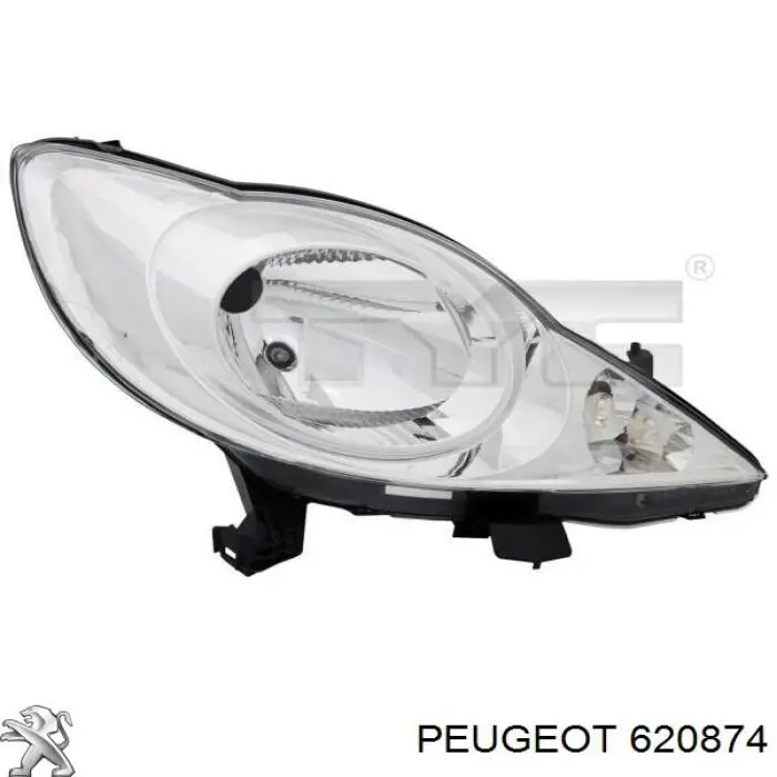 620874 Peugeot/Citroen luz esquerda