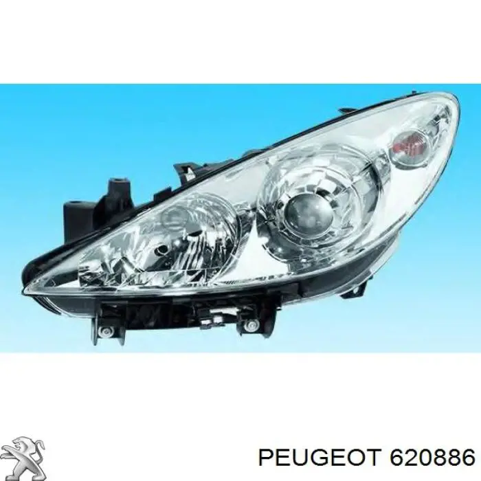 Купить 620886 Peugeot/Citroen Фара левая передняя