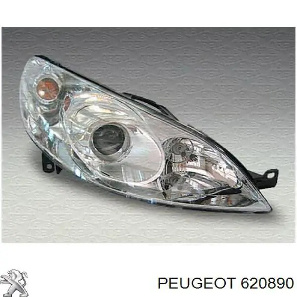 620890 Peugeot/Citroen фара левая