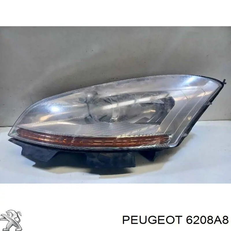 6208A8 Peugeot/Citroen фара левая