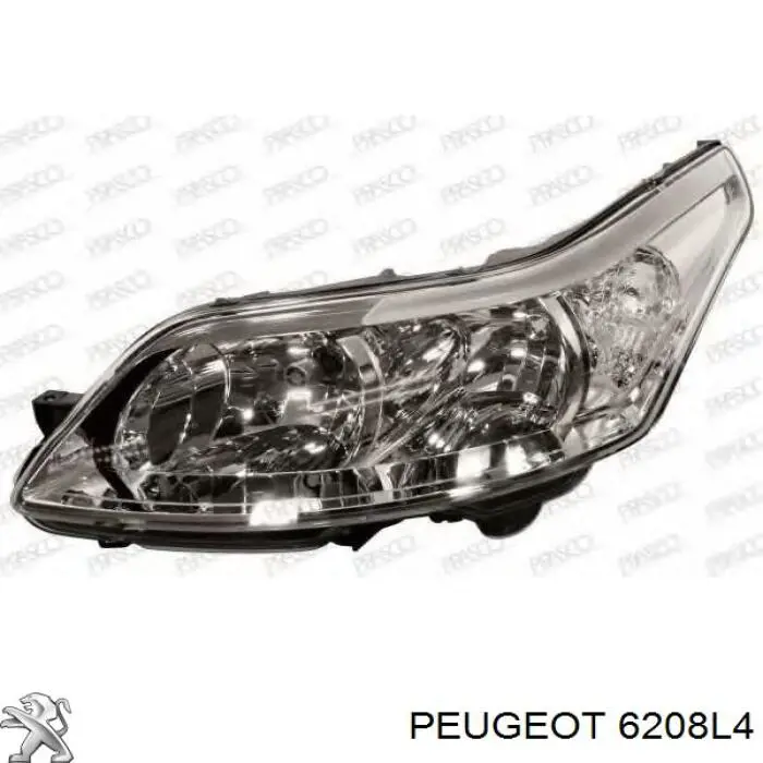 6208L4 Peugeot/Citroen luz esquerda