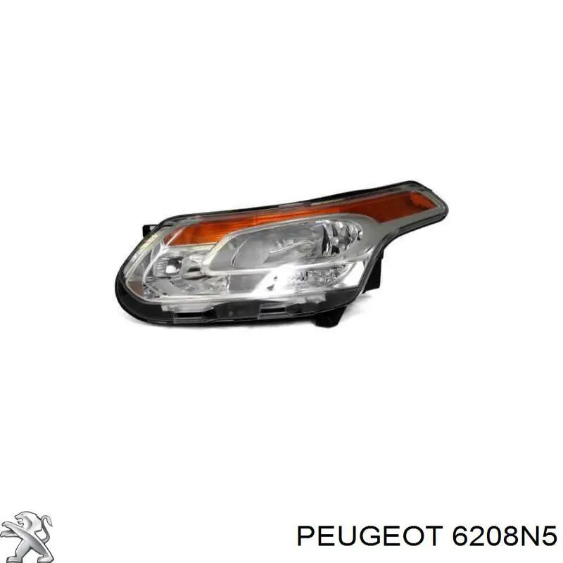Фара левая Peugeot/Citroen 6208N5 цена, от 174.98 USD