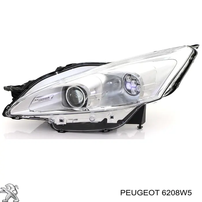 Фара левая Peugeot/Citroen 6208W5 цена, от 1843.03 USD