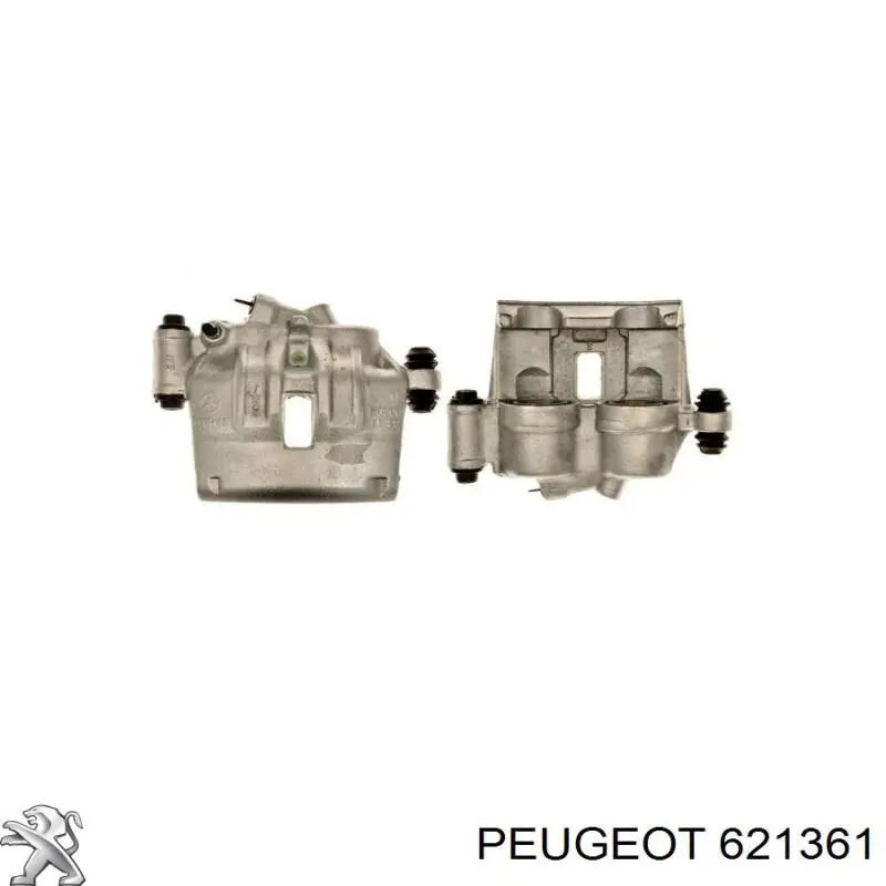 621361 Peugeot/Citroen стекло фары правой
