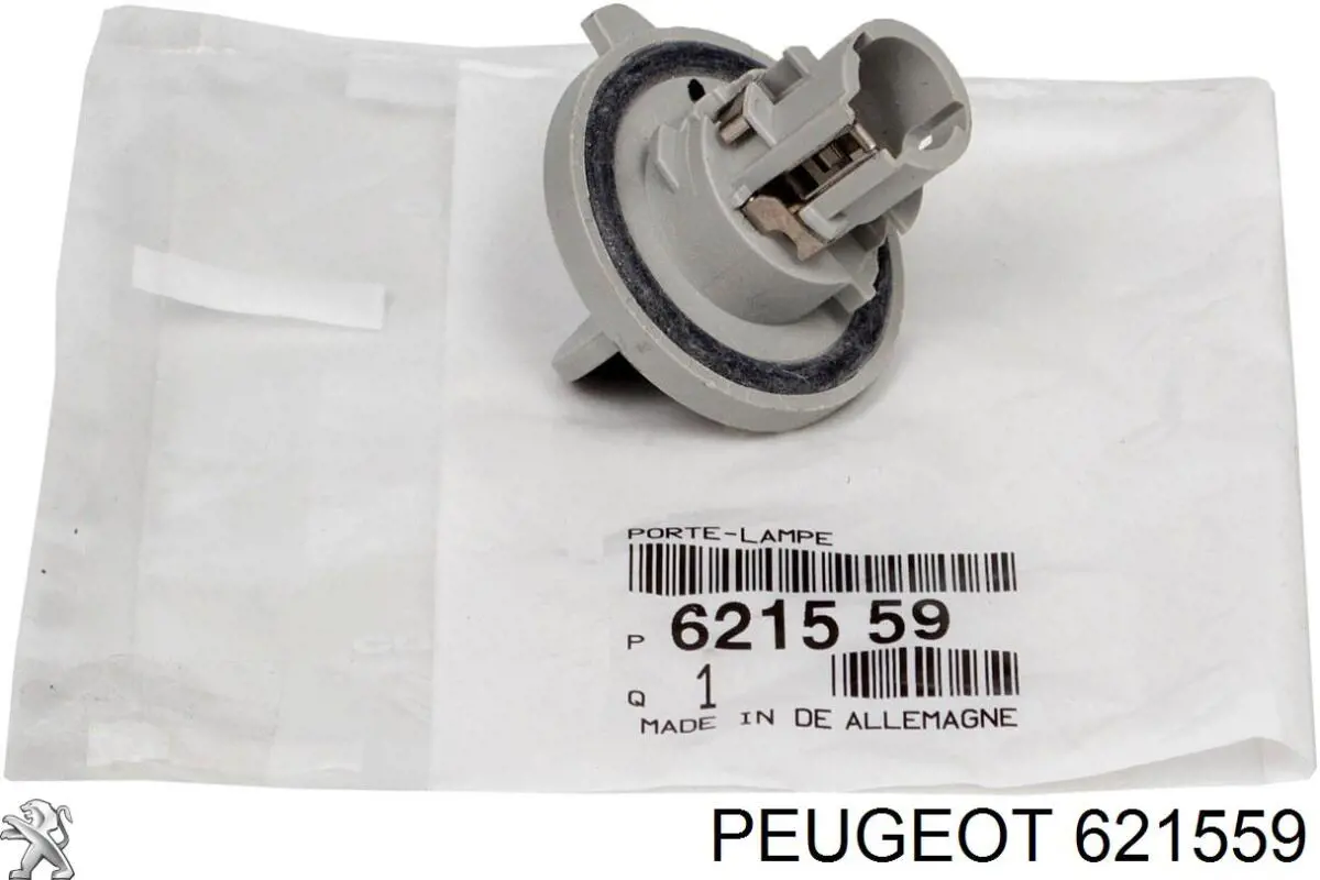 Цоколь (патрон) лампочки фары Peugeot/Citroen 621559