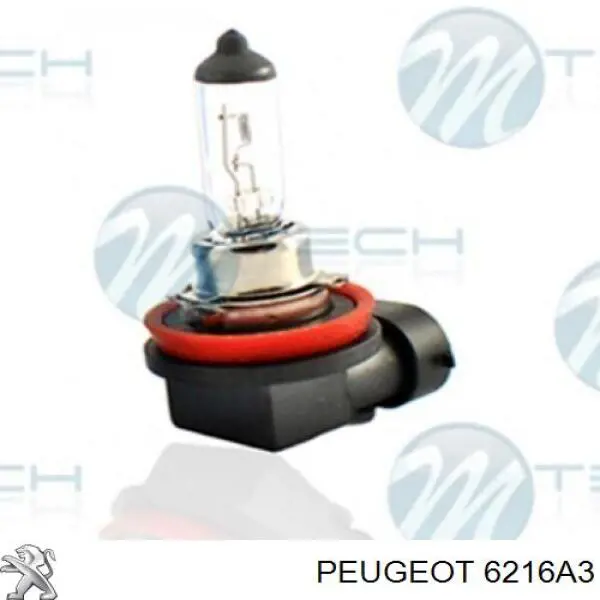 Лампочка накаливания Peugeot/Citroen 6216A3 цена, от 7.49 USD