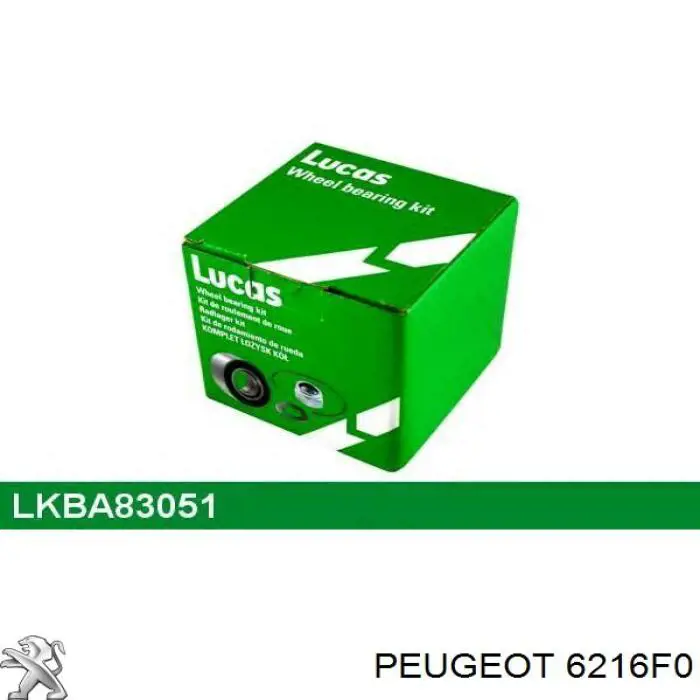 Лампочка накаливания Peugeot/Citroen 6216F0 цена, от 2.69 USD
