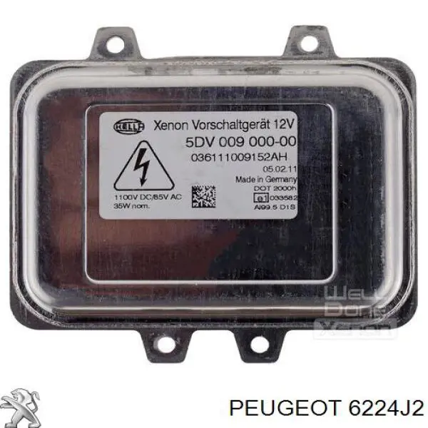 Реле управления ксеноном/биксеноном Peugeot/Citroen 6224J2 цена, от 35.15 USD