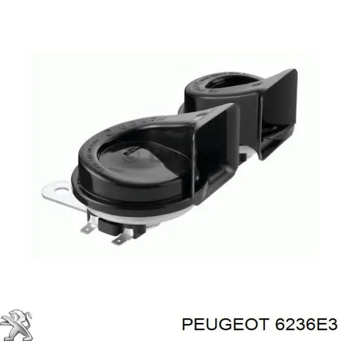 Автомобильный клаксон Peugeot/Citroen 6236E3 цена, от 5.07 USD