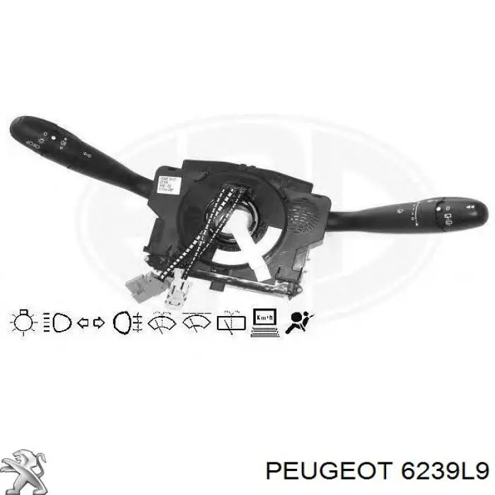 Переключатели подрулевые Peugeot/Citroen 6239L9 цена, от 224.93 USD