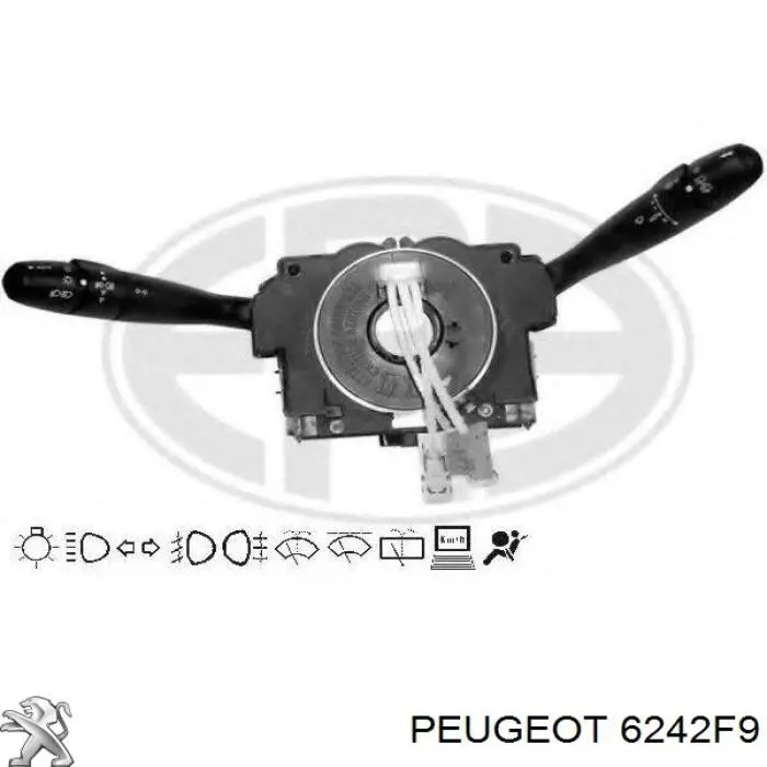 Купить 6242F9 Peugeot/Citroen Подрулевой переключатель