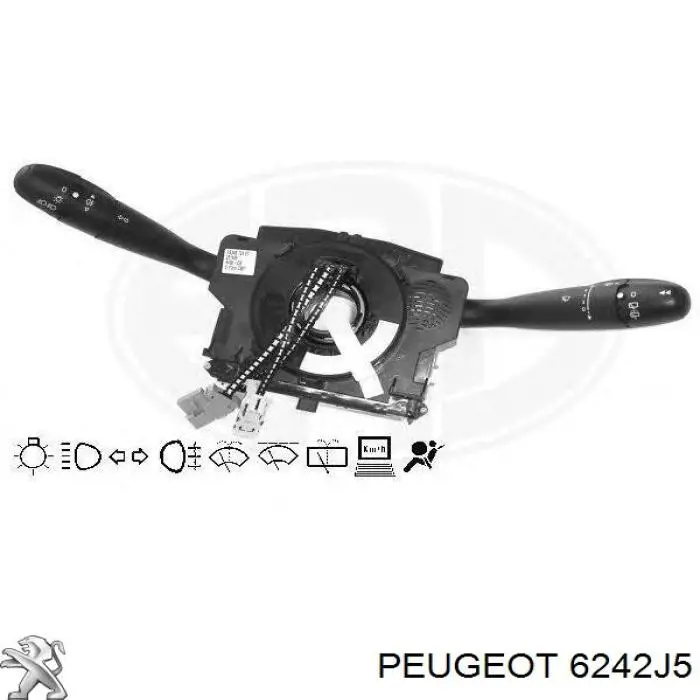 Купить 6242J5 Peugeot/Citroen Подрулевой переключатель