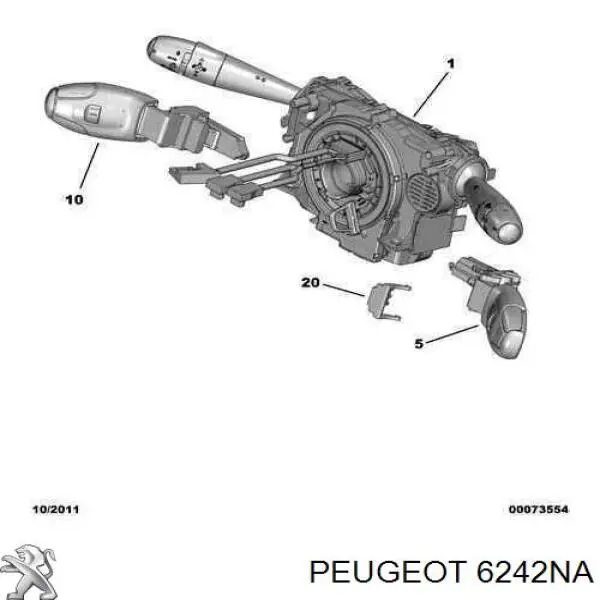  6242NA Peugeot/Citroen