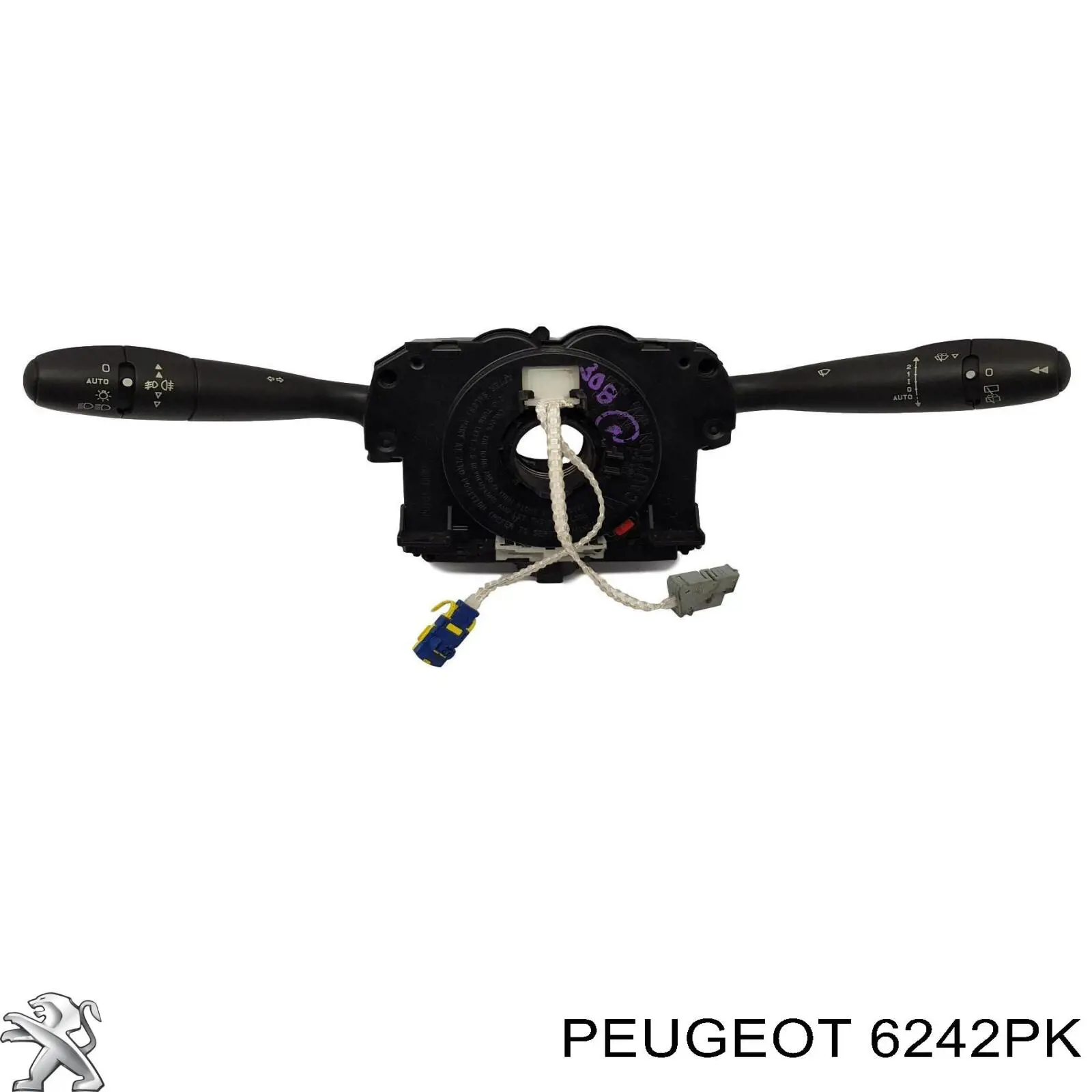 Подрулевой переключатель 6242PK Peugeot/Citroen