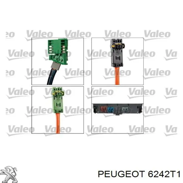 Переключатель подрулевой, левый Peugeot/Citroen 6242T1 цена, от 227.05 USD
