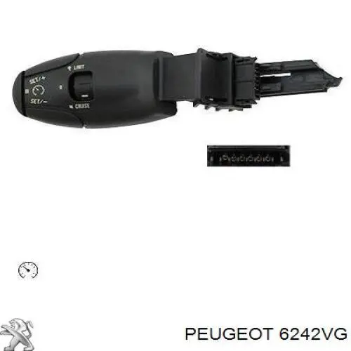 Переключатель подрулевой, левый Peugeot/Citroen 6242VG цена, от 329.90 USD