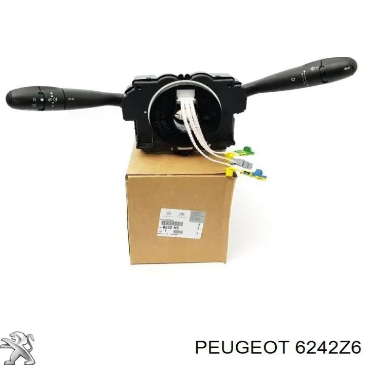 Переключатель подрулевой, управления аудио системой 6242Z6 Peugeot/Citroen