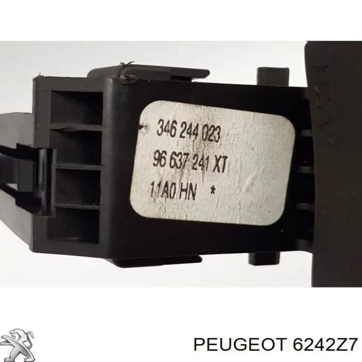 Conmutador en la columna de dirección con función de control radio 6242Z7 Peugeot/Citroen