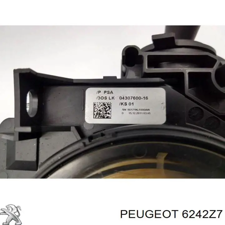 Переключатель подрулевой, управления аудио системой Peugeot/Citroen 6242Z7 цена, от 14.08 USD