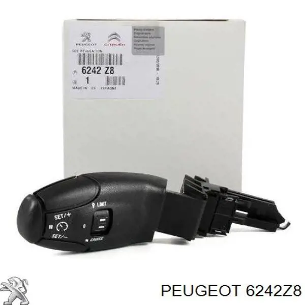 Переключатель управления круиз контролем Peugeot/Citroen 6242Z8