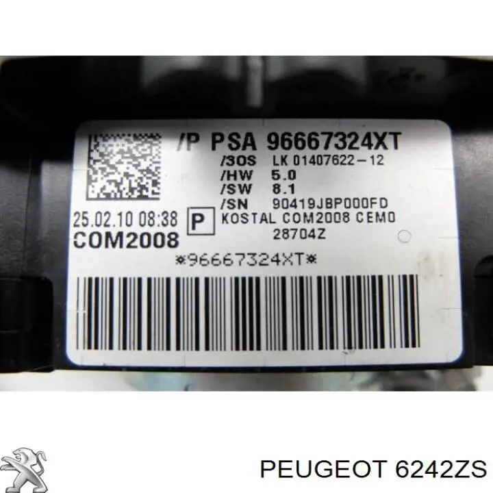 Купить 6242ZS Peugeot/Citroen Переключатель управления круиз контролем