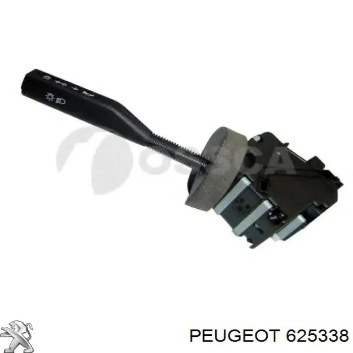 Переключатель подрулевой левый 625338 Peugeot/Citroen