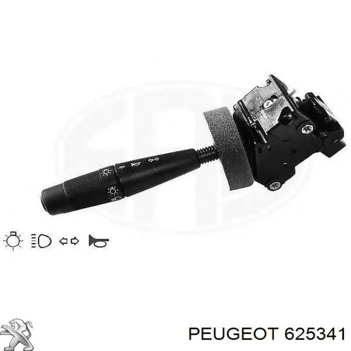 Переключатель подрулевой, левый Peugeot/Citroen 625341 цена, от 18.50 USD