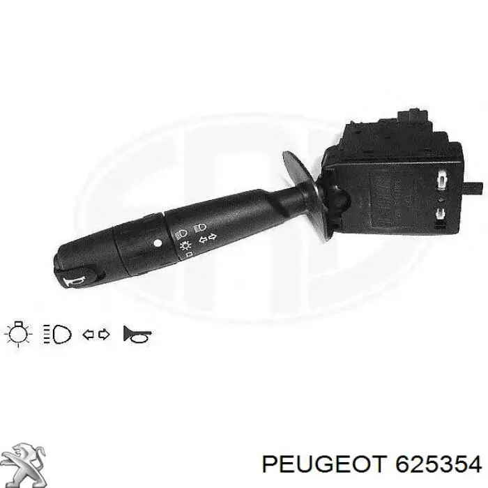 625354 Peugeot/Citroen Левый подрулевой переключатель