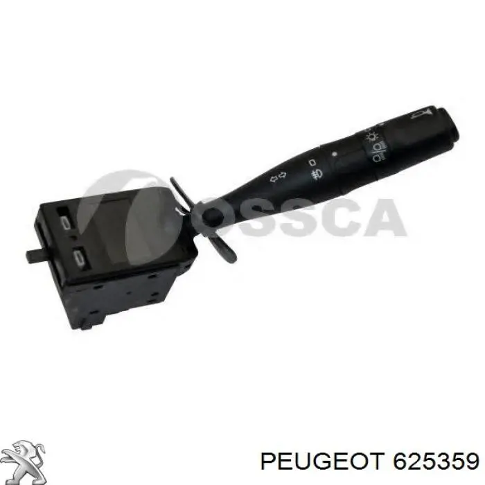 Левый подрулевой переключатель 625359 Peugeot/Citroen
