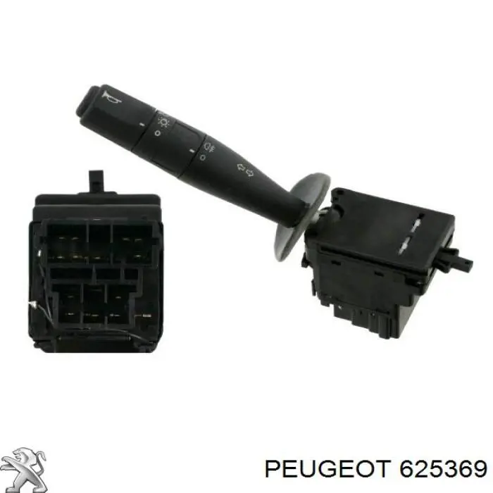 Подрулевой переключатель левый Peugeot/Citroen 625369