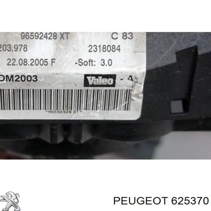 Переключатель подрулевой, левый Peugeot/Citroen 625370 цена, от 82.82 USD