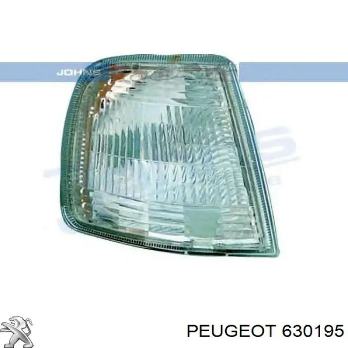 Поворотник правый 630195 Peugeot/Citroen