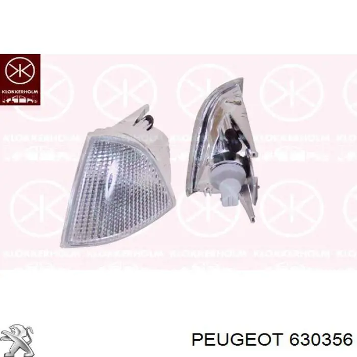630356 Peugeot/Citroen указатель поворота левый