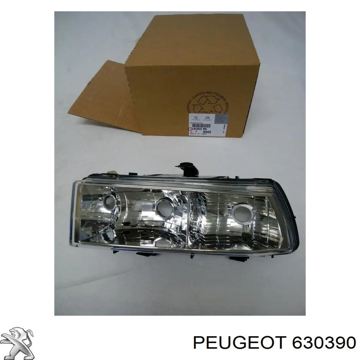 Купить 630390 Peugeot/Citroen Габарит (указатель поворота) в бампере, правый