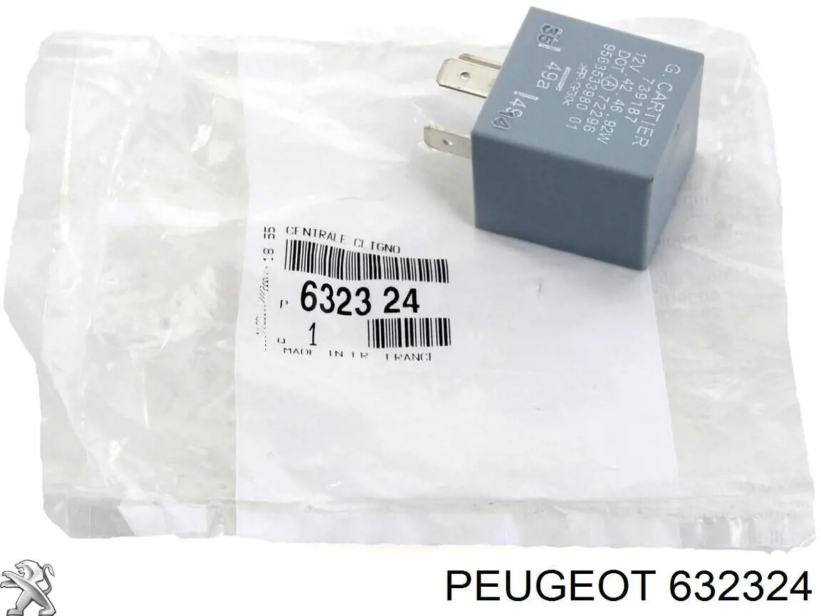 Автомобильные реле поворотов Peugeot/Citroen 632324 цена, от 4.23 USD