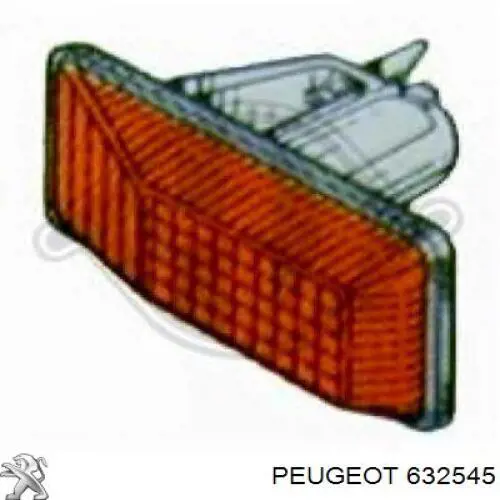Повторитель поворота в крыло Peugeot/Citroen 632545 цена, от 3.48 USD