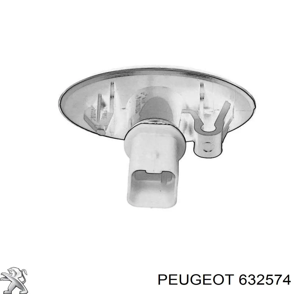 632574 Peugeot/Citroen luz intermitente no pára-lama