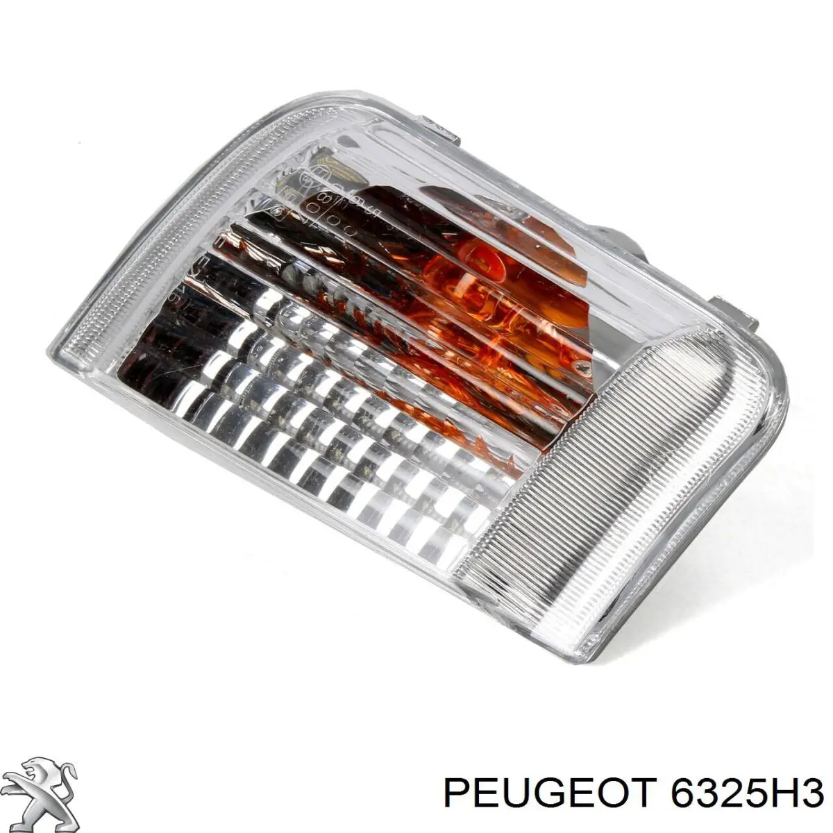 6325H3 Peugeot/Citroen pisca-pisca de espelho esquerdo