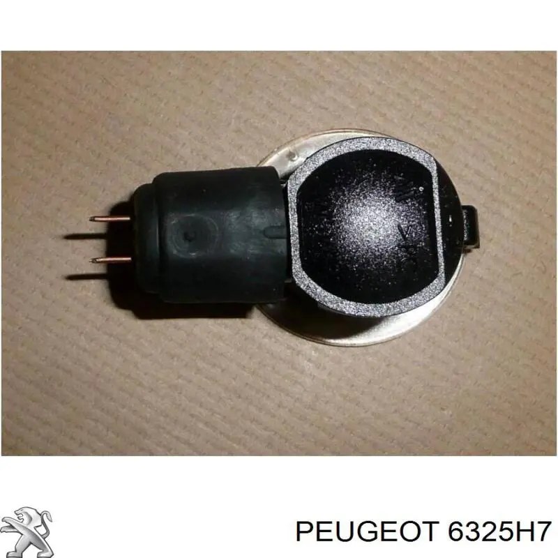 Lámpara de espejo retrovisor 6325H7 Peugeot/Citroen