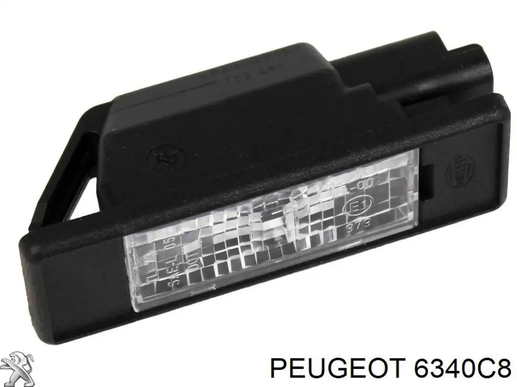 Купить 6340C8 Peugeot/Citroen Фонарь подсветки номерного знака