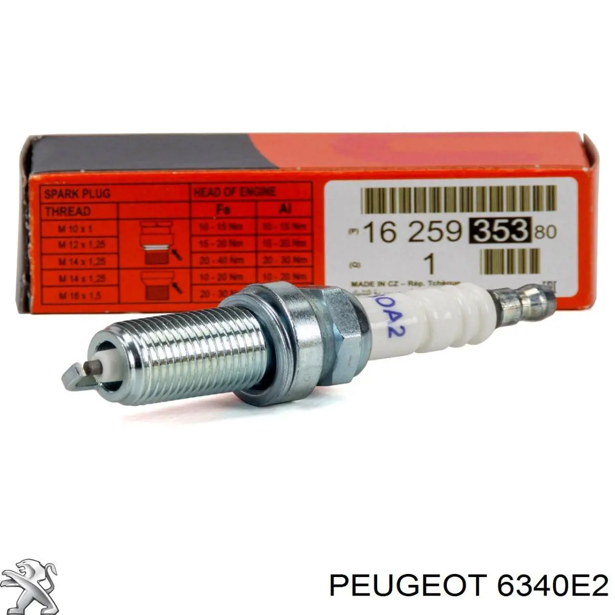 Купить 6340E2 Peugeot/Citroen Фонарь подсветки номерного знака