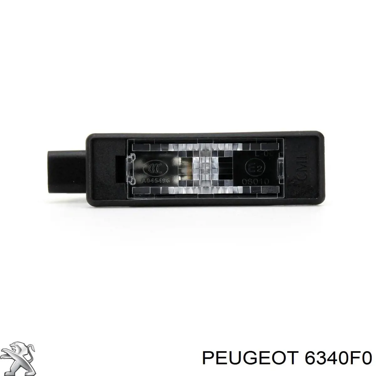 Фонарь подсветки заднего номера Peugeot/Citroen 6340F0 цена, от 18.30 USD