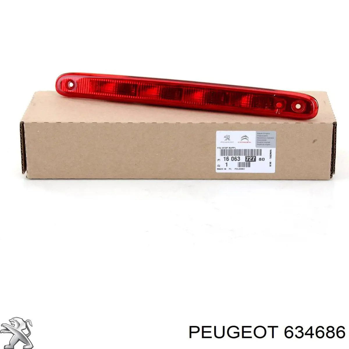 Купить 634686 Peugeot/Citroen Фара левая передняя
