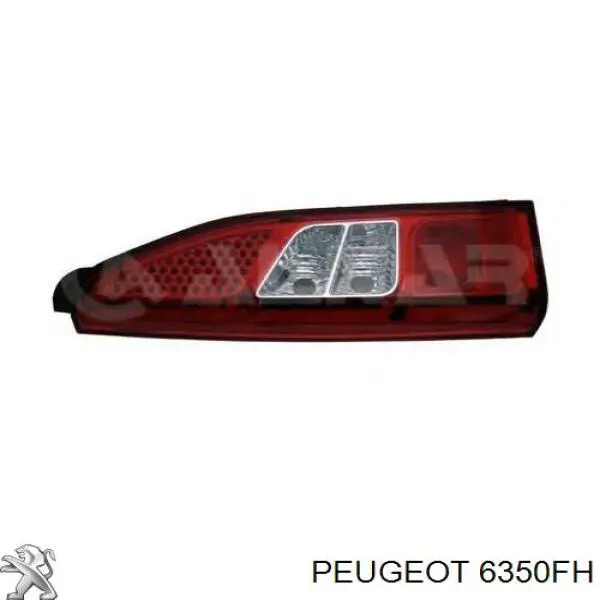 Фонарь задний левый 6350FH Peugeot/Citroen
