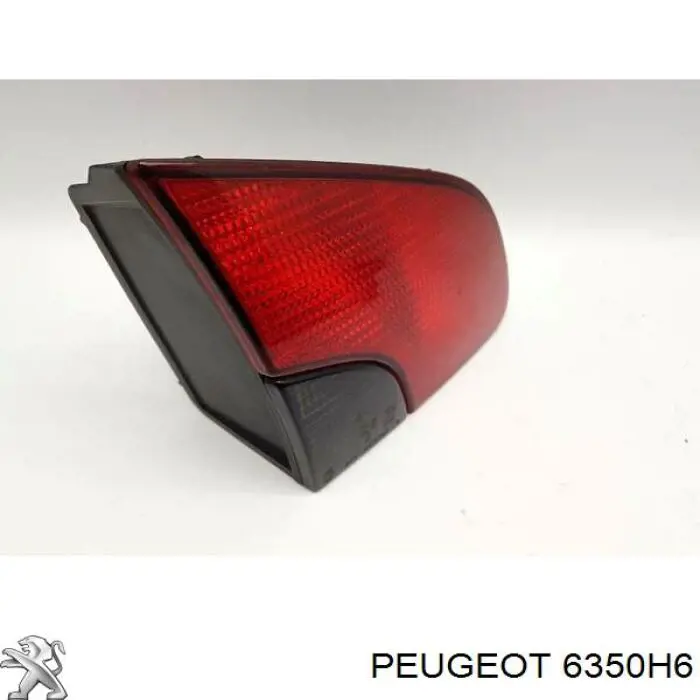 6350H6 Peugeot/Citroen фонарь задний левый внутренний