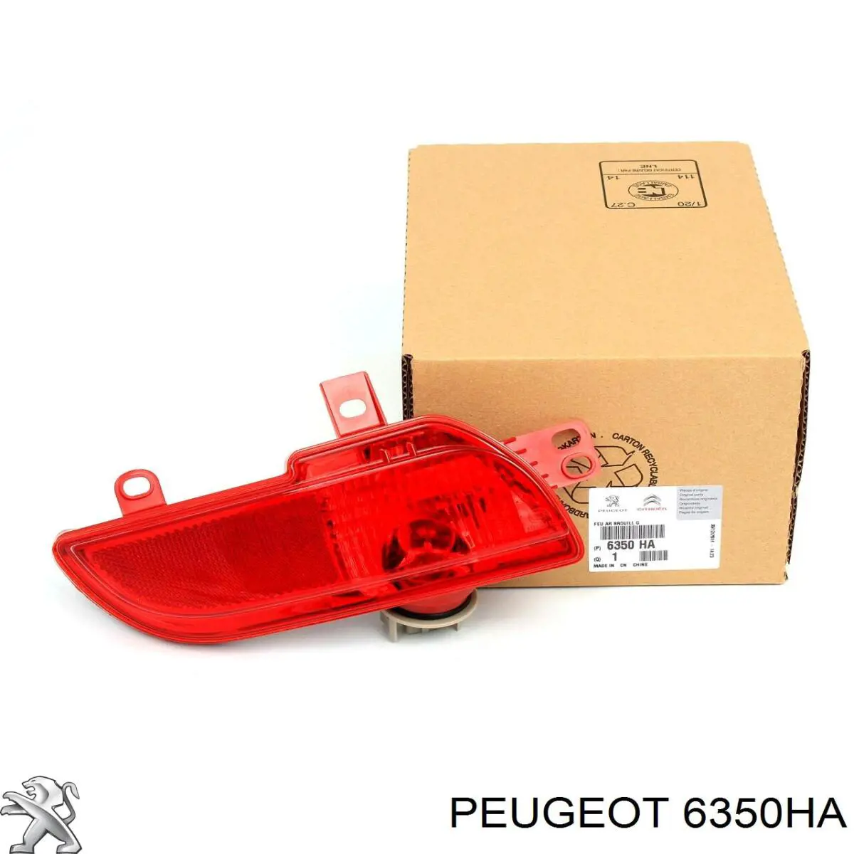 6350HA Peugeot/Citroen Противотуманнка задняя, левая