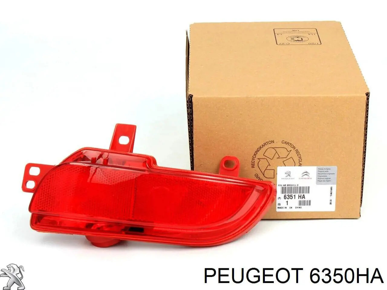 Фара противотуманная задняя, левая Peugeot/Citroen 6350HA цена, от 69.12 USD