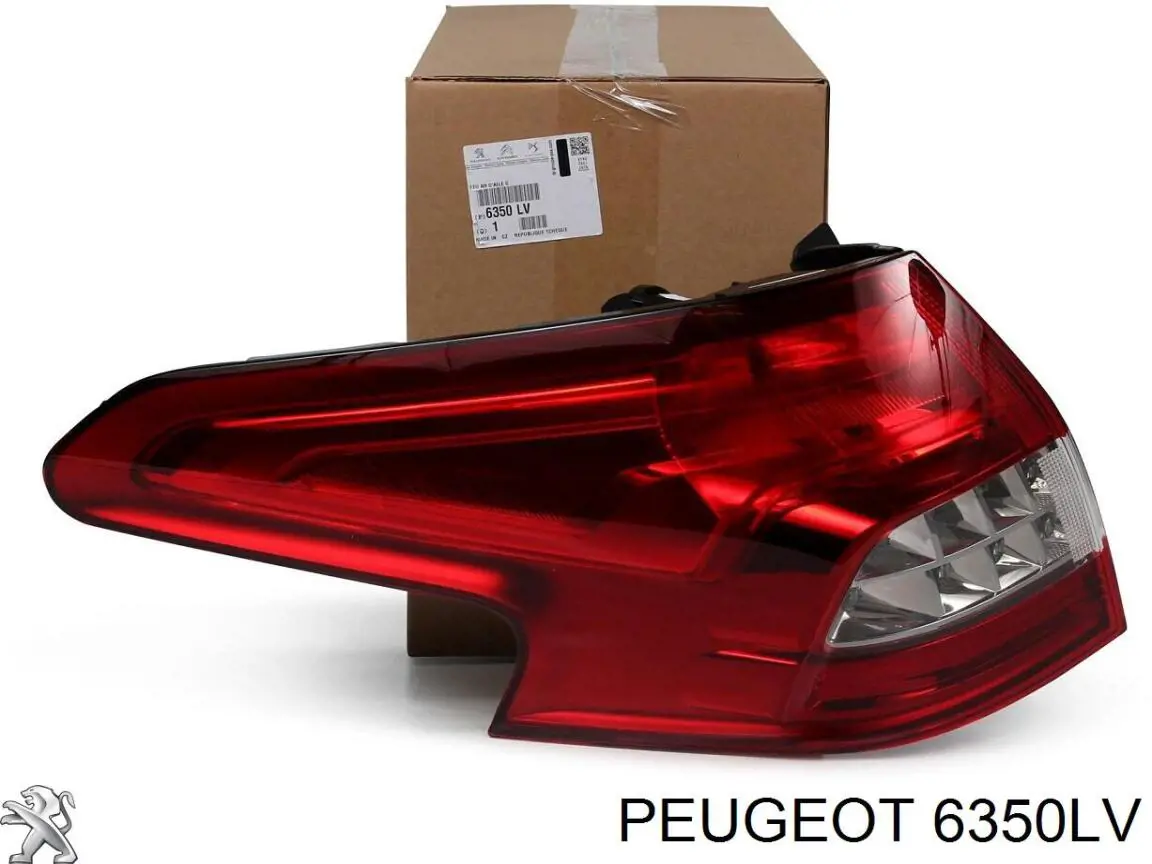 6350LV Peugeot/Citroen Задний левый стоп