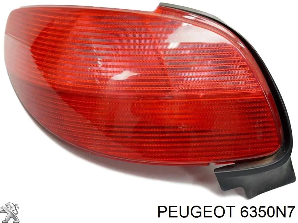 Фонарь задний левый 6350N7 Peugeot/Citroen