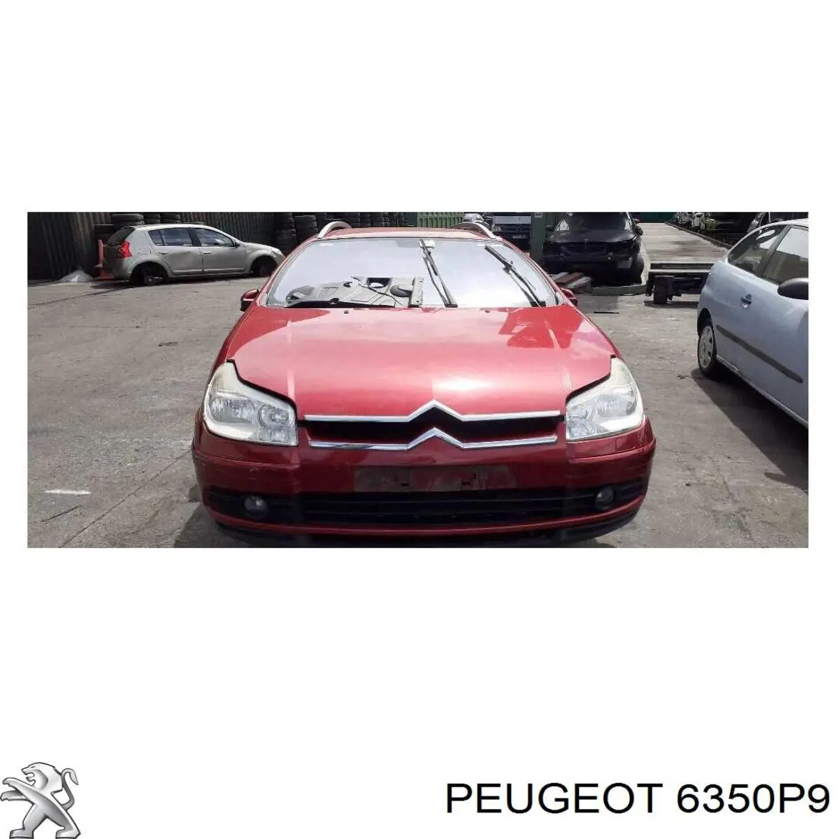 Фонарь задний левый верхний Peugeot/Citroen 6350P9 цена, от 16.89 USD